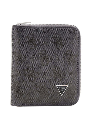 GUESS 2 USCITA Portafoglio Guess Milano Zip Around - Nero
