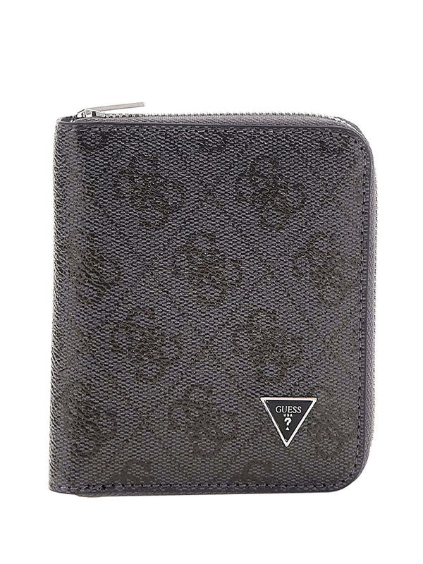 GUESS 2 USCITA Portafoglio Guess Milano Zip Around - Nero