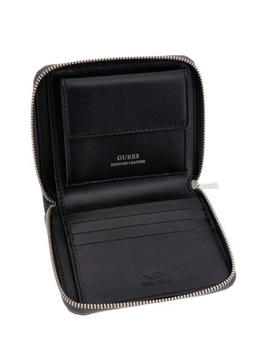 GUESS 2 USCITA Portafoglio Guess Milano Zip Around - Nero