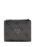 GUESS 2 USCITA Portafoglio Guess Milano Bifold Top Zip - Nero