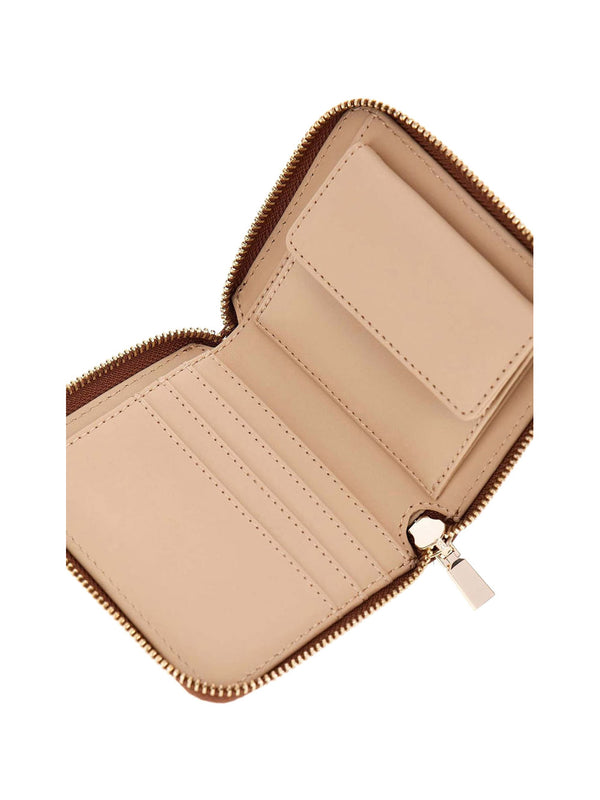 GUESS 2 USCITA Portafoglio Guess Gregoria Slg Small - Marrone
