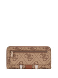 GUESS 2 USCITA Portafoglio Guess Erenia 4G logo- Marrone