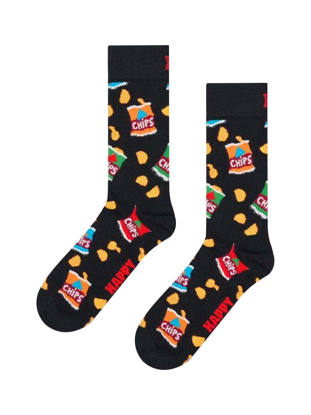 HAPPY SOCKS Happy Socks Chips Bag Sock - Nero