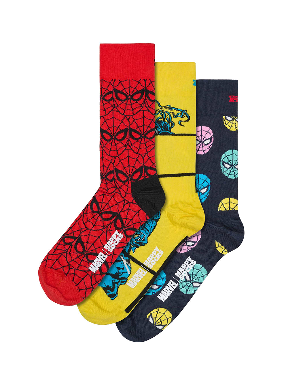 HAPPY SOCKS Calzini Happy Socks Marvel Spider Man 3-Pack - Multi