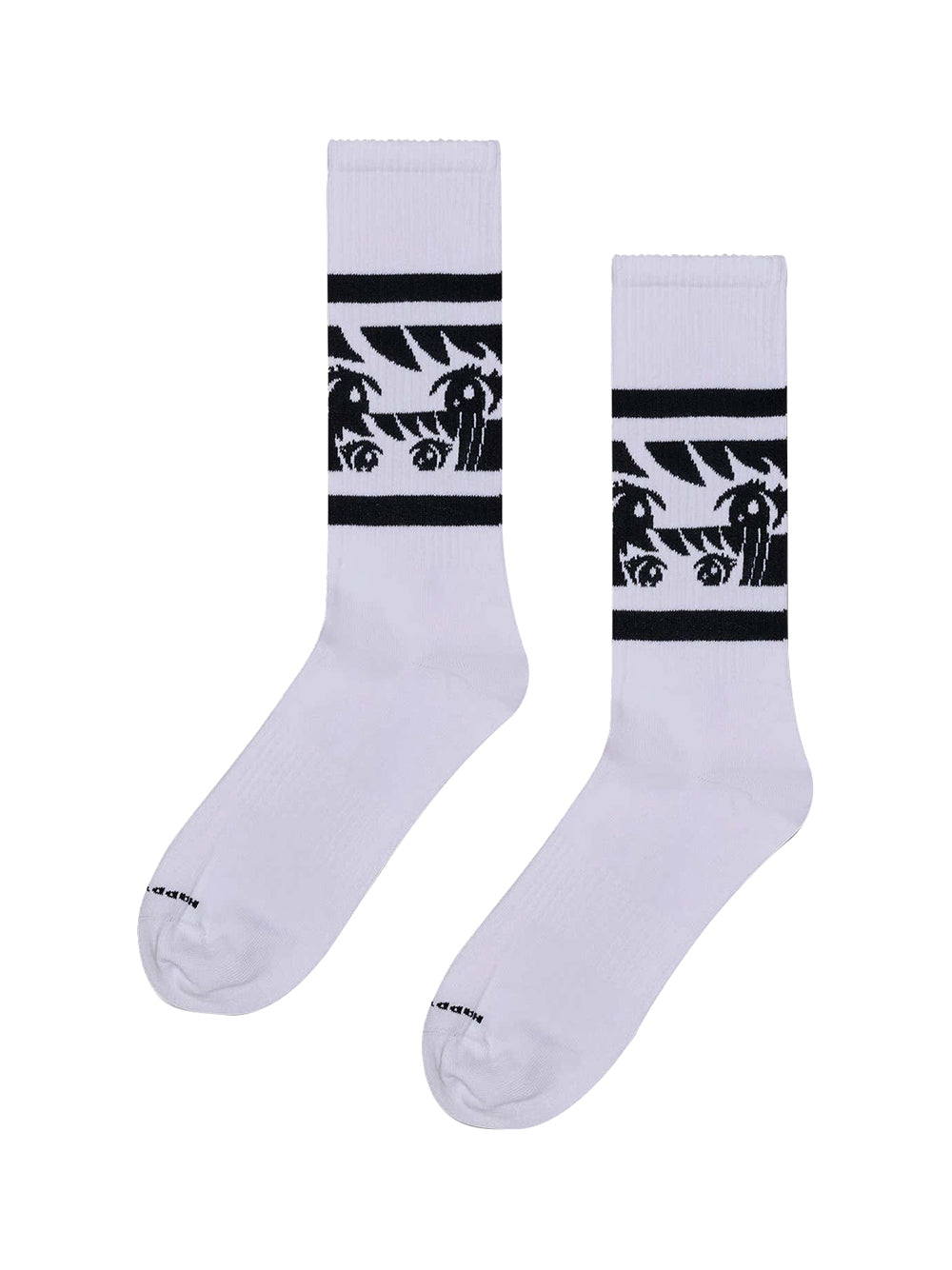 HAPPY SOCKS Calzini Happy Socks Anime Stripes Sneaker Sock - Bianco