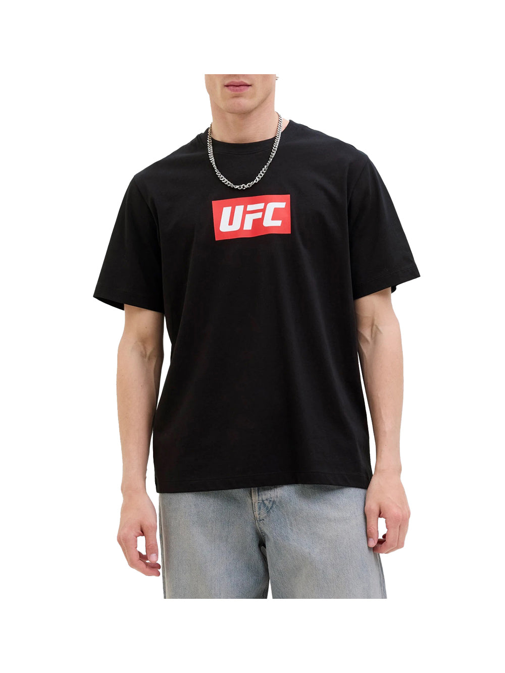 JACK& JONES STYD T-Shirt Jack&Jones Jcoufc Tee Ss - Nero
