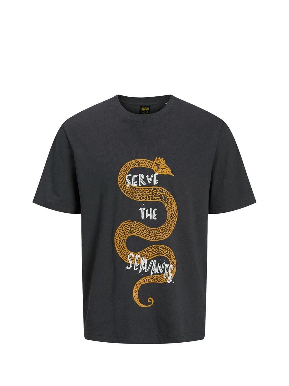 JACK& JONES STYD T-Shirt Jack&Jones Jornirvana Tee - Grigio