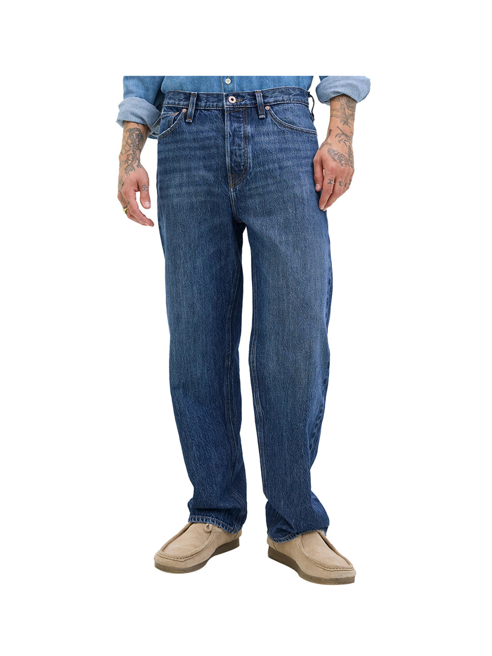 JACK&JONES MAIN 3 Jeans Uomo - Blu