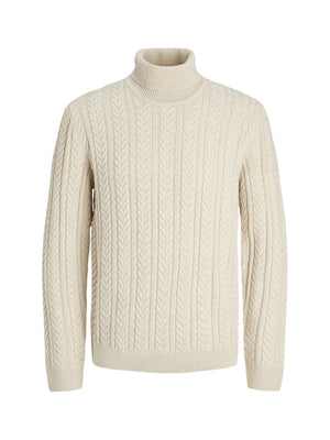 JACK&JONES MAIN 3 Jack&Jones Maglione 12283489 Panna