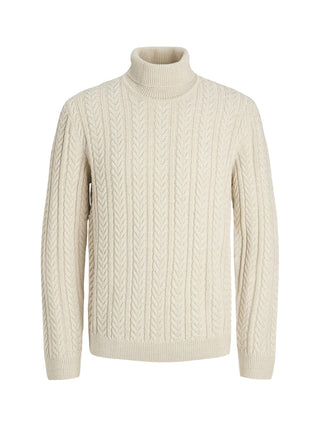 JACK&JONES MAIN 3 Jack&Jones Maglione 12283489 Panna