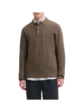 JACK&JONES MAIN 4 Polo Jprblamaverick Jack&Jones - Marrone