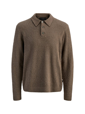 JACK&JONES MAIN 4 Polo Jprblamaverick Jack&Jones - Marrone