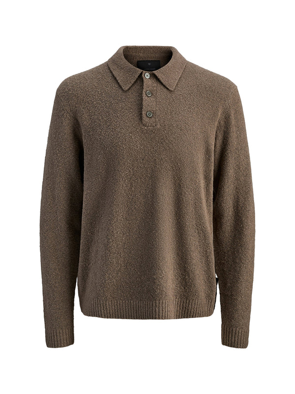 JACK&JONES MAIN 4 Polo Jprblamaverick Jack&Jones - Marrone