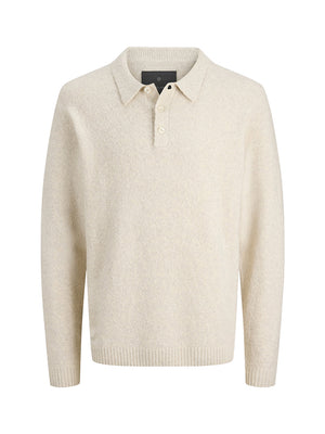 JACK&JONES MAIN 4 Polo In Maglia Jack&Jones Jprblamaverick - Bianco