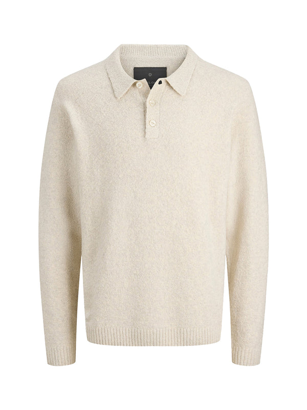 JACK&JONES MAIN 4 Polo In Maglia Jack&Jones Jprblamaverick - Bianco