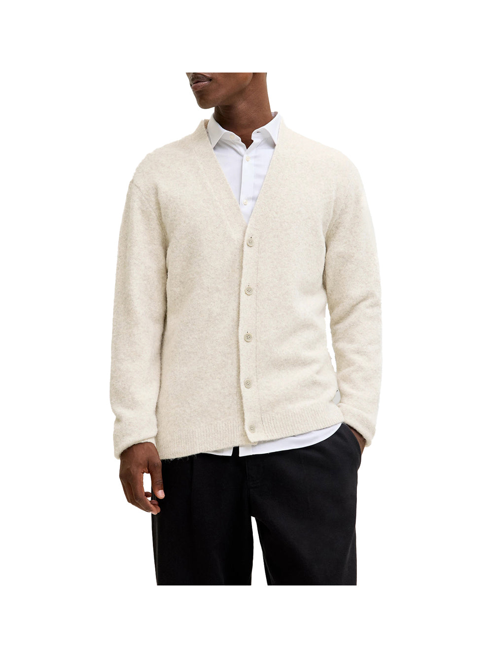 JACK&JONES MAIN 4 Jack&Jones Cardigan Souffle Knit Beige