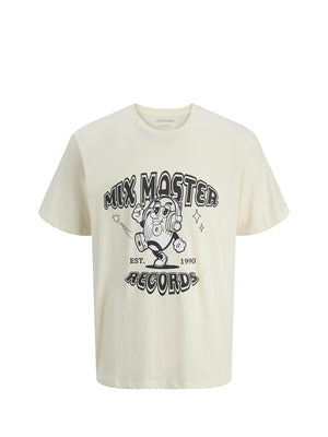 JACK&JONES PRE T-Shirt Jack&Jones Jjmasao Tee Ss - Bianco