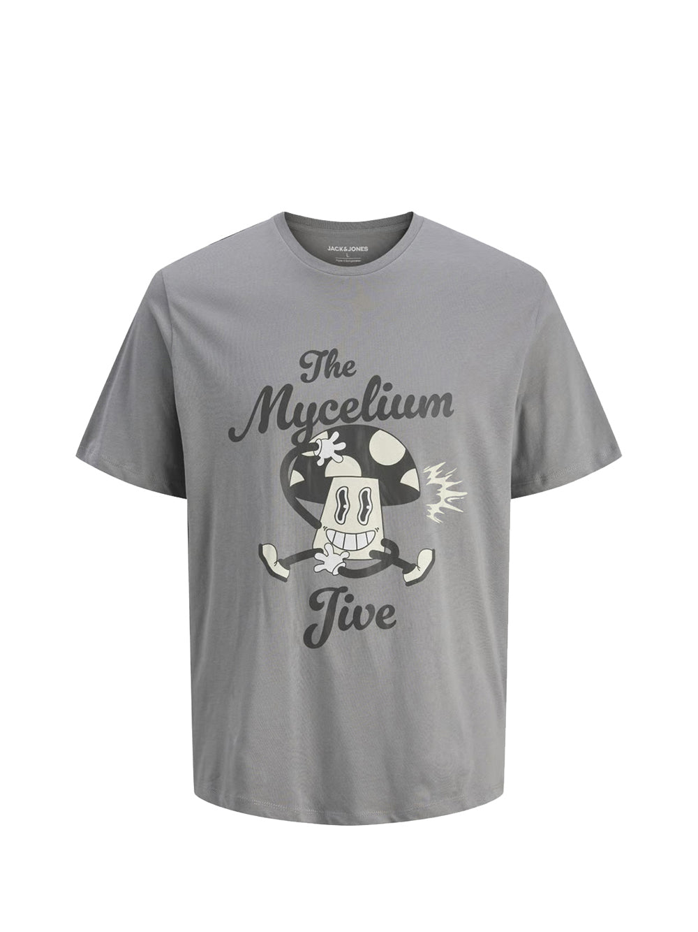 JACK&JONES PRE T-Shirt Jack&Jones Jjmasao Tee Ss - Grigio