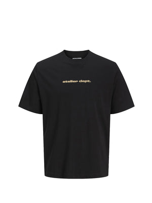 JACK&JONES PRE T-Shirt Jjrody Tee - Nero