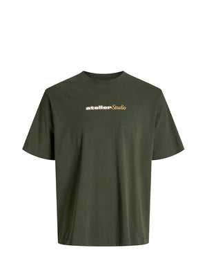 JACK&JONES PRE T-Shirt Jjrody Tee - Verde