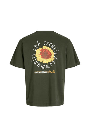 JACK&JONES PRE T-Shirt Jjrody Tee - Verde