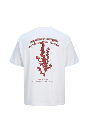 JACK&JONES PRE T-Shirt Jjrody Tee - Bianco