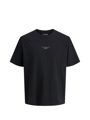 JACK&JONES PRE T-Shirt Jack&Jones Jjkenji Tee Ss Crew - Nero
