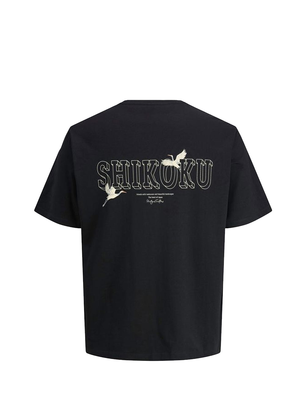 JACK&JONES PRE T-Shirt Jack&Jones Jjkenji Tee Ss Crew - Nero