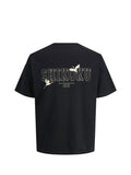 JACK&JONES PRE T-Shirt Jack&Jones Jjkenji Tee Ss Crew - Nero