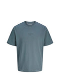 JACK&JONES PRE T-Shirt Jack&Jones Jjkenji Tee Ss Crew - Azzurro