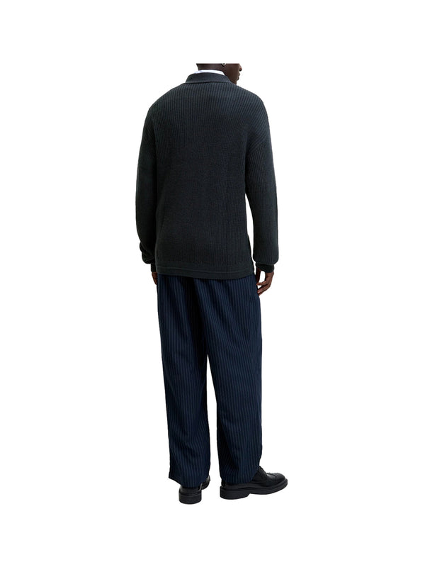 JACK&JONES PRE Cardigan Jack& Jones Jjconnor Knit V-Neck - Blu