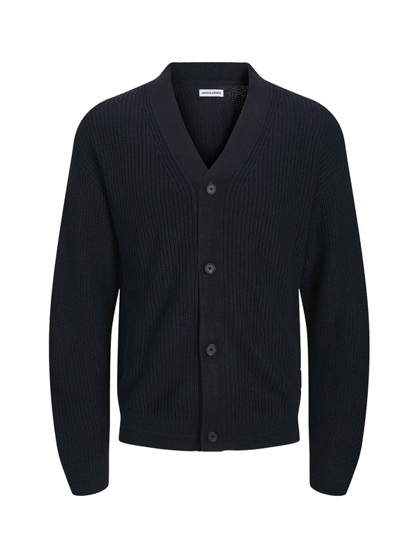 JACK&JONES PRE Cardigan Jack& Jones Jjconnor Knit V-Neck - Blu