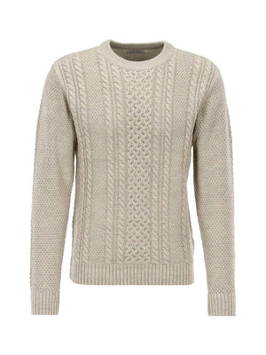 JACK&JONES PRE Pullover Jack&Jones Jjpaul Knit Crew - Avorio