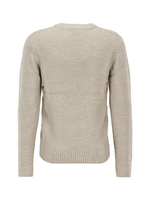 JACK&JONES PRE Pullover Jack&Jones Jjpaul Knit Crew - Avorio