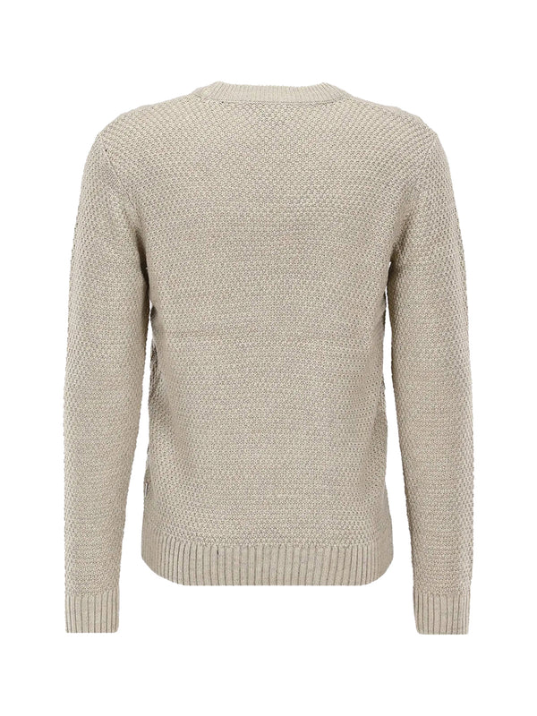 JACK&JONES PRE Pullover Jack&Jones Jjpaul Knit Crew - Avorio