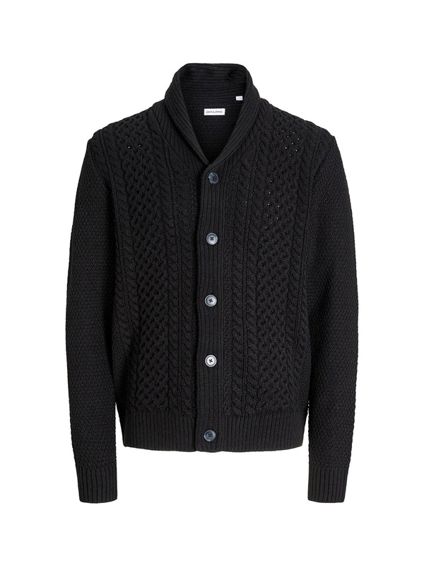 JACK&JONES PRE Cardigan Jack&Jones Jjpaul Knit - Nero