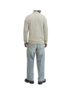 JACK&JONES PRE Cardigan Jack&Jones Jjpaul Knit - Bianco