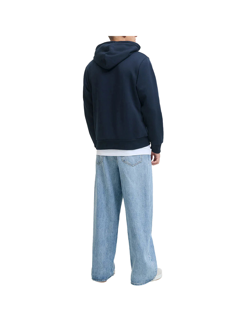 JACK&JONES PRE Felpa Jack&Jones Jjyuki Front Sweat Hood - Blu