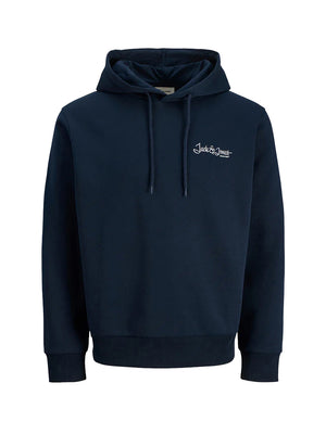 JACK&JONES PRE Felpa Jack&Jones Jjyuki Front Sweat Hood - Blu