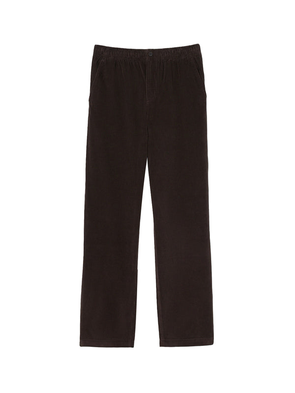 LACOSTE Lacoste Pantaloni in velluto a coste regular fit Marrone Scuro