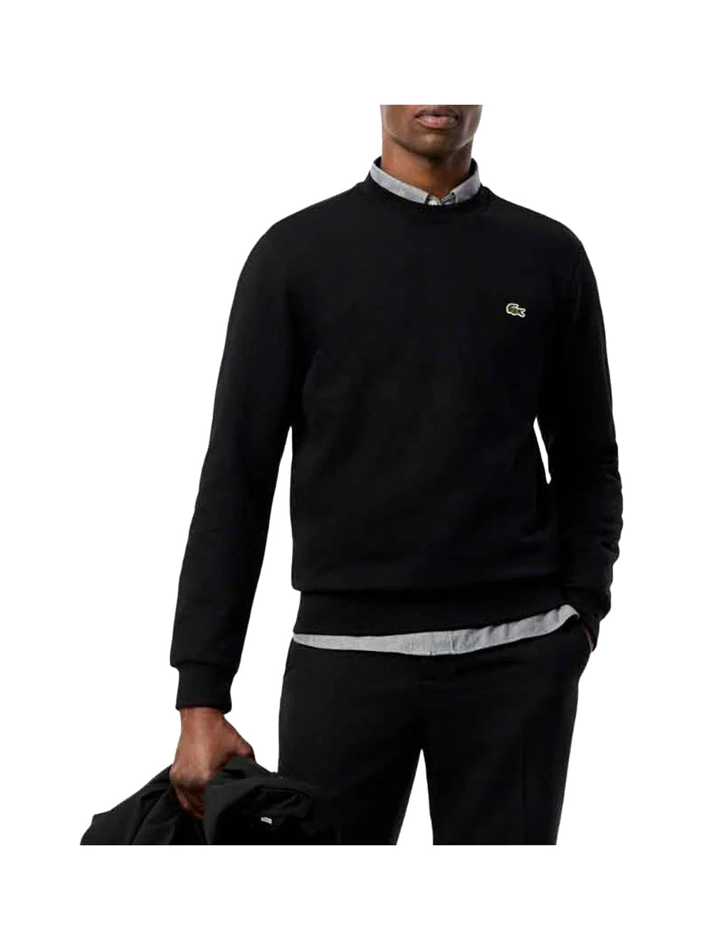 LACOSTE Felpa Uomo - Nero