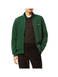 LACOSTE Lacoste Felpa in pile a collo alto con zip Verde