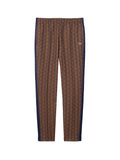 LACOSTE Lacoste Pantaloni della tuta in con monogramma Paris Marrone