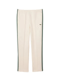 LACOSTE Pantalone Tuta - Bianco/verde