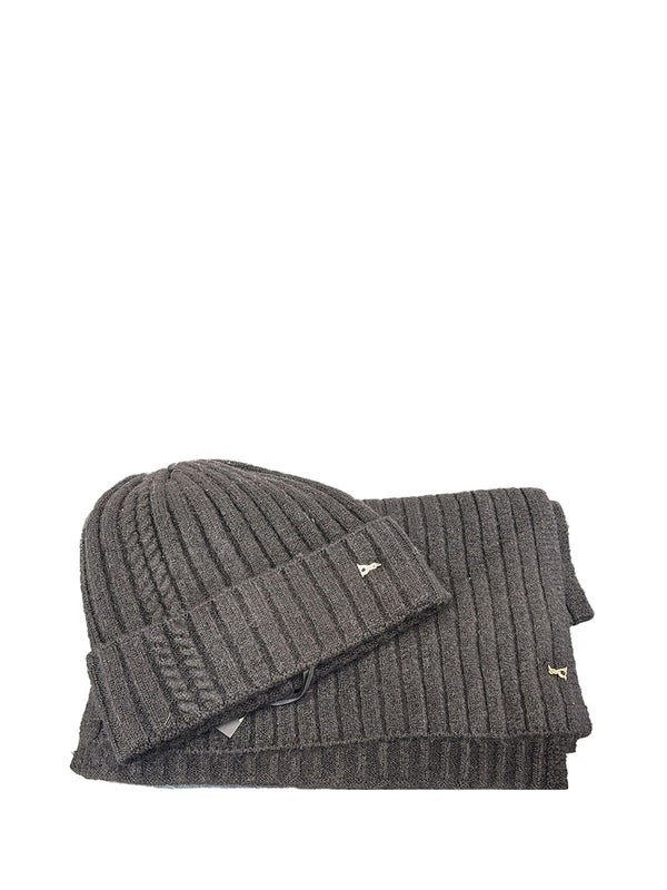 L'ATELIER DU SAC STOCK Set Accessorio Scarf & Hat L'Atelier Du Sac - Nero