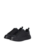 LIU JO MAN SHOES Sneakers Platform In Pelle Liu Jo Big05 - Nero