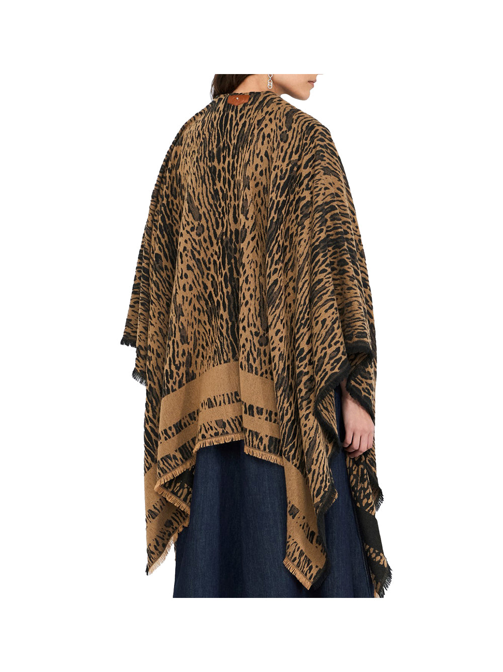 LIU JO SOFT1 Poncho Donna - Multicolore