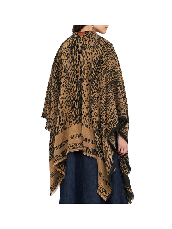 LIU JO SOFT1 Poncho Donna - Multicolore