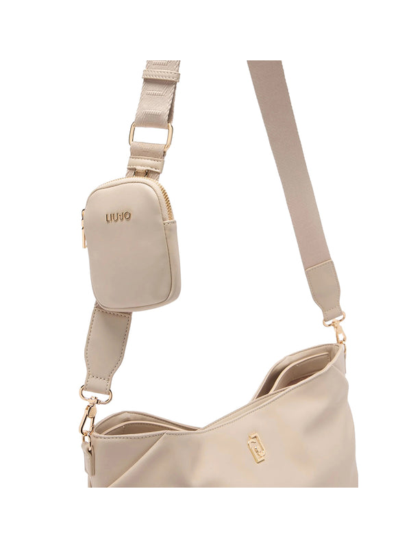 LIUJO ACCESSORI1 Borsa a Mano Donna - Beige