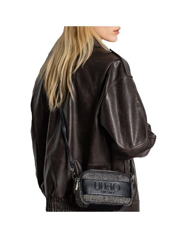 LIUJO ACCESSORI1 Borsa a Tracolla Donna - Nero